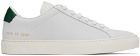 Common Projects Gray & Green Retro Sneakers