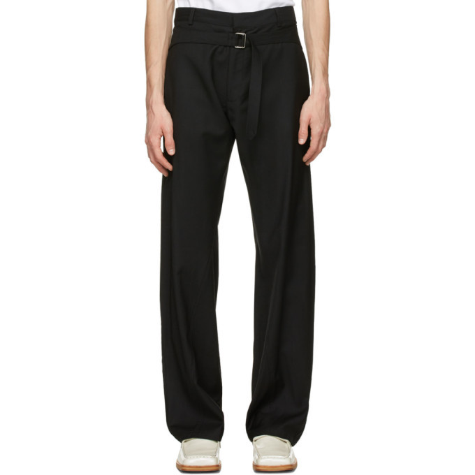 Saunders Black Slim Trouser