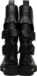 Balenciaga Black Venom High Boots