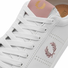 Fred Perry Authentic Men's B721 Leather Sneakers in White/Dusty Pink