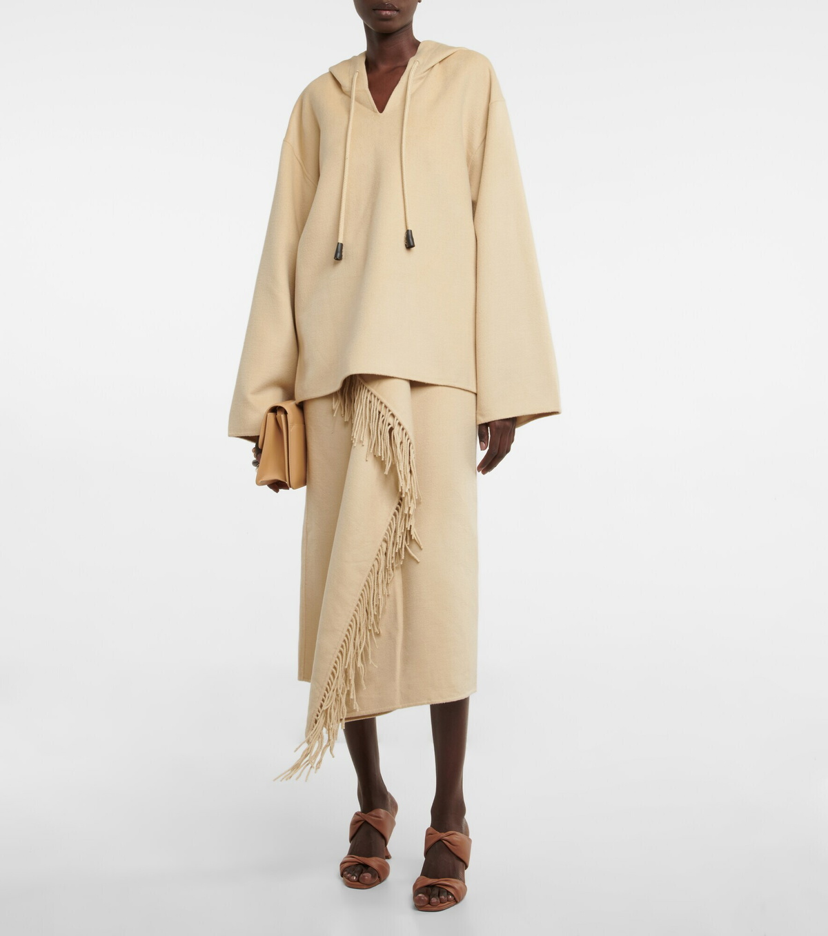 Nanushka - Moshe wool and silk sweatshirt