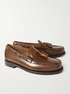 G.H. Bass & Co. - Weejun Heritage Larkin Leather Tasselled Loafers - Brown