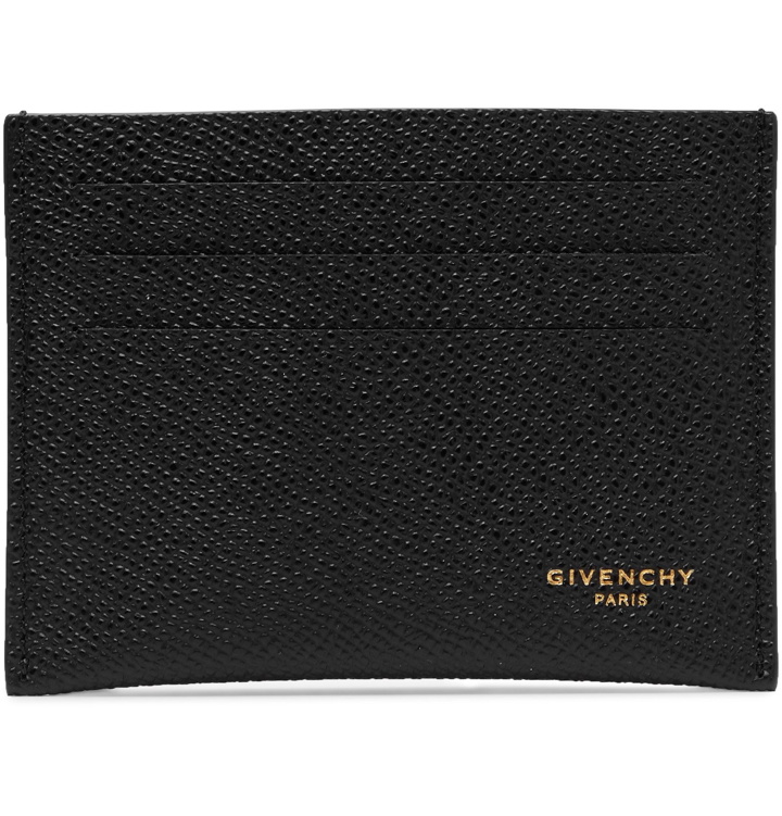 Photo: Givenchy - Eros Pebble-Grain Leather Cardholder - Black