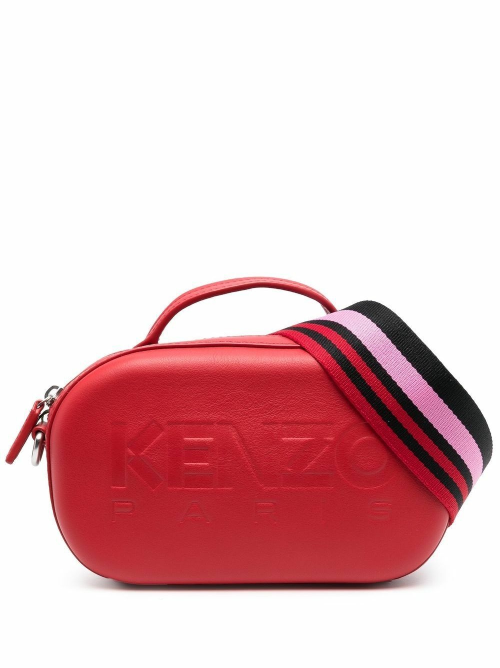 KENZO - Small Leather Crossbody Bag Kenzo