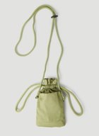 Arcs - Minute Neck Pouch in Green