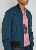 JW Anderson Cotton Bomber Jacket Navy