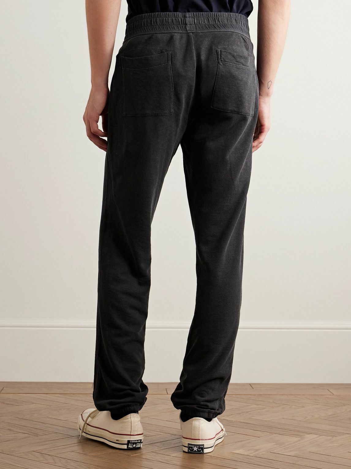 James Perse - Straight-Leg Cotton-Jersey Sweatpants - Gray