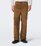 Junya Watanabe Patchwork cotton wide-leg pants