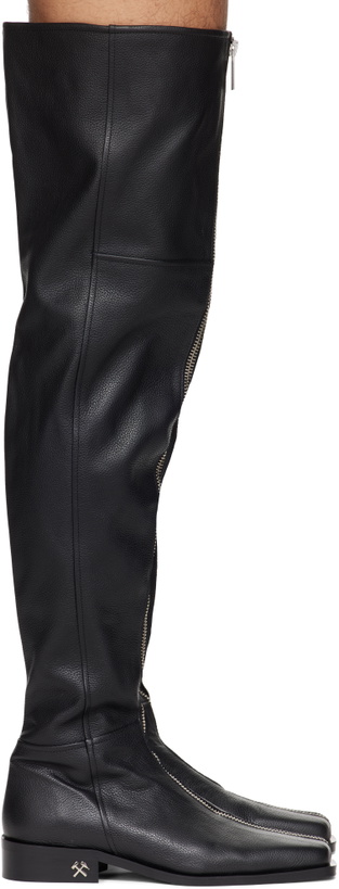 Photo: GmbH Black Adem Overknee Boots