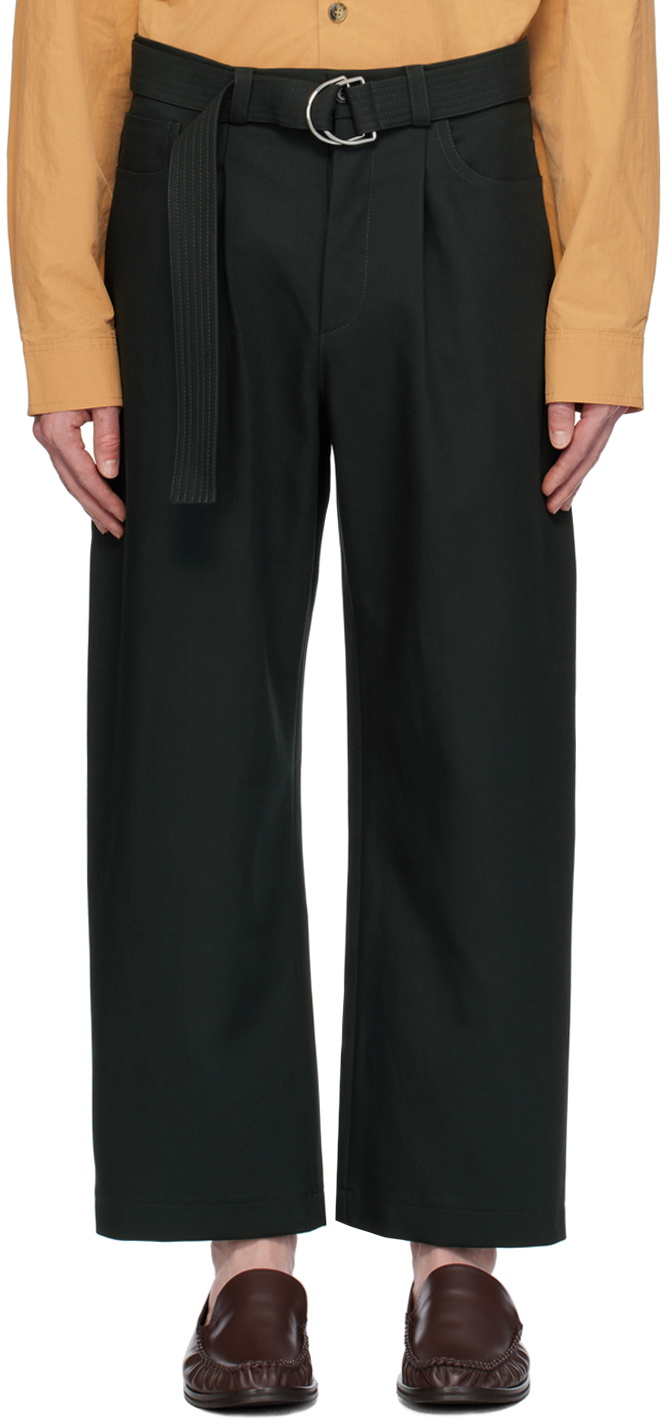 Nanushka Black Ferre Trousers