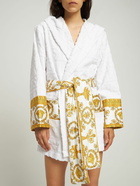 VERSACE - Short Cotton Bathrobe