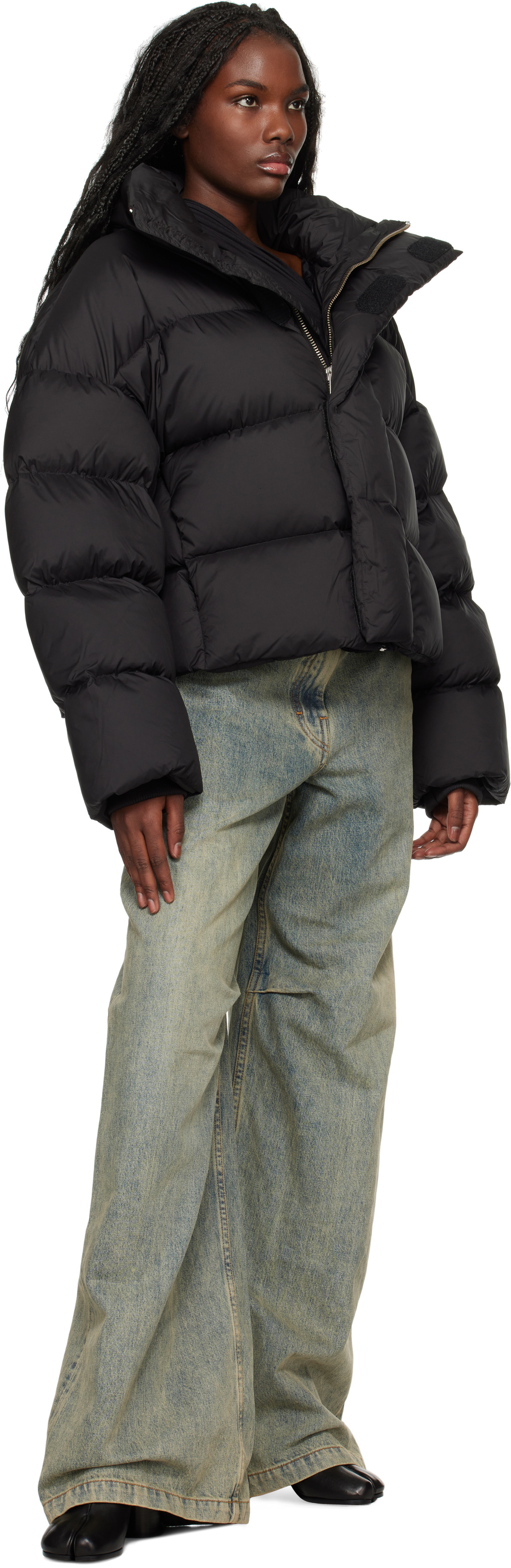 Entire Studios Black MML Puffer Down Jacket