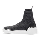 Givenchy Grey George V Sock Sneakers