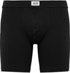 Les Girls Les Boys - Stretch-Cotton Jersey Boxer Briefs - Black