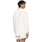 COMMAS Off-White Linen Robe Cardigan