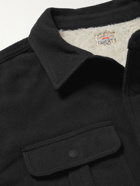 Faherty - Recycled Fleece Shirt Jacket - Black