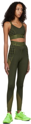 adidas x IVY PARK Green Jersey 3S Sport Leggings