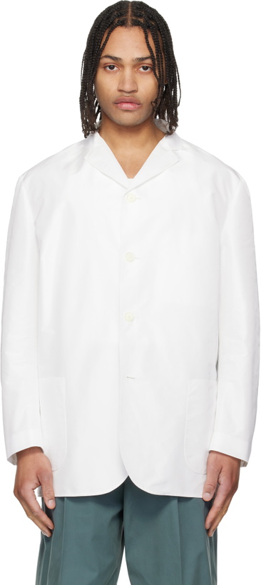 Photo: Jil Sander White Sport Jacket