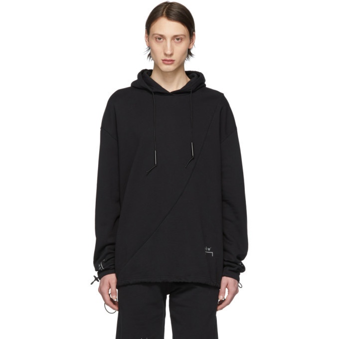 Photo: A-Cold-Wall* SSENSE Exclusive Black Panel Hoodie