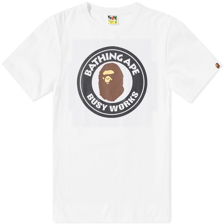 Photo: A Bathing Ape Busy Works Tee