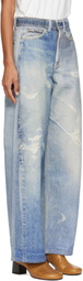OUR LEGACY Blue Full Cut Jeans