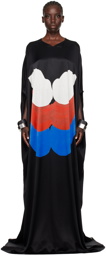 Rick Owens SSENSE Exclusive Black KEMBRA PFAHLER Edition Babel Maxi Dress