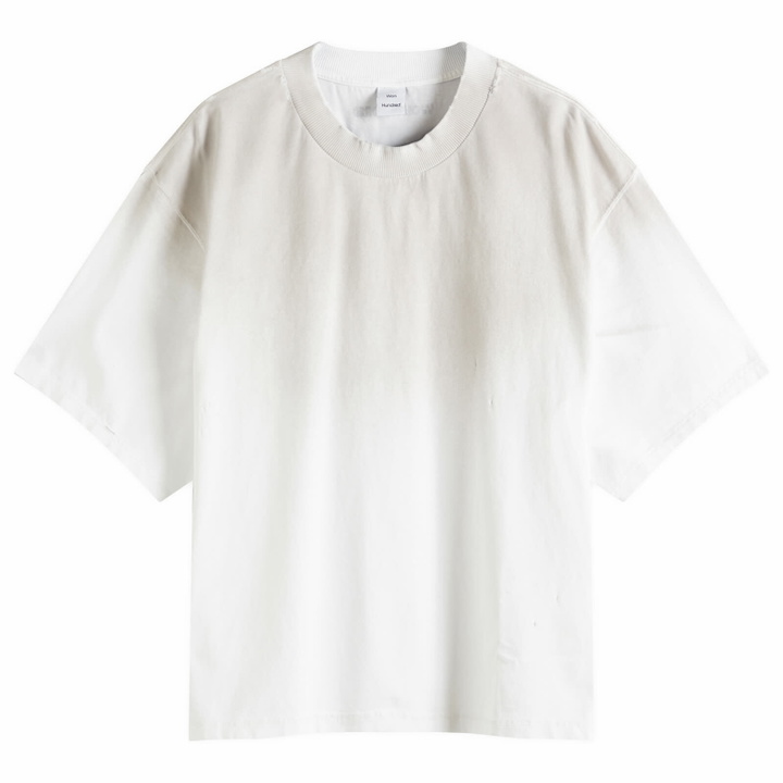 Photo: Won Hundred Men's Houston Staggered Dirt T-Shirt in White