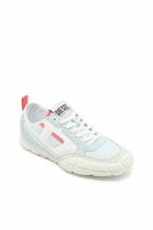 Diesel S-Pagodha-Sneakers in leather, suede and ripstop - Sneakers Womens in Blue
