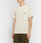 Mollusk - Printed Cotton-Jersey T-Shirt - Neutrals