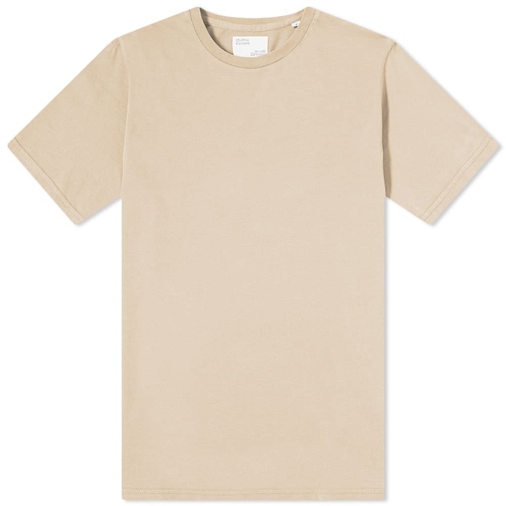 Photo: Colorful Standard Men's Classic Organic T-Shirt in Honey Beige