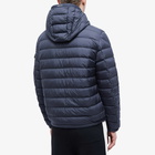 Moncler Men's Galion Hooded Down Jacket in Navy