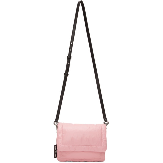 MARC JACOBS: The Pillow bag in ultralight leather - Blush Pink