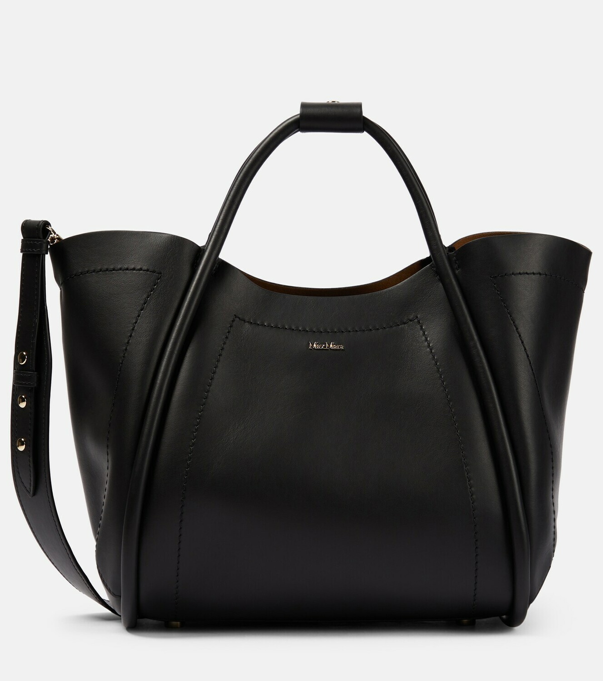Max Mara Marine leather tote bag Max Mara