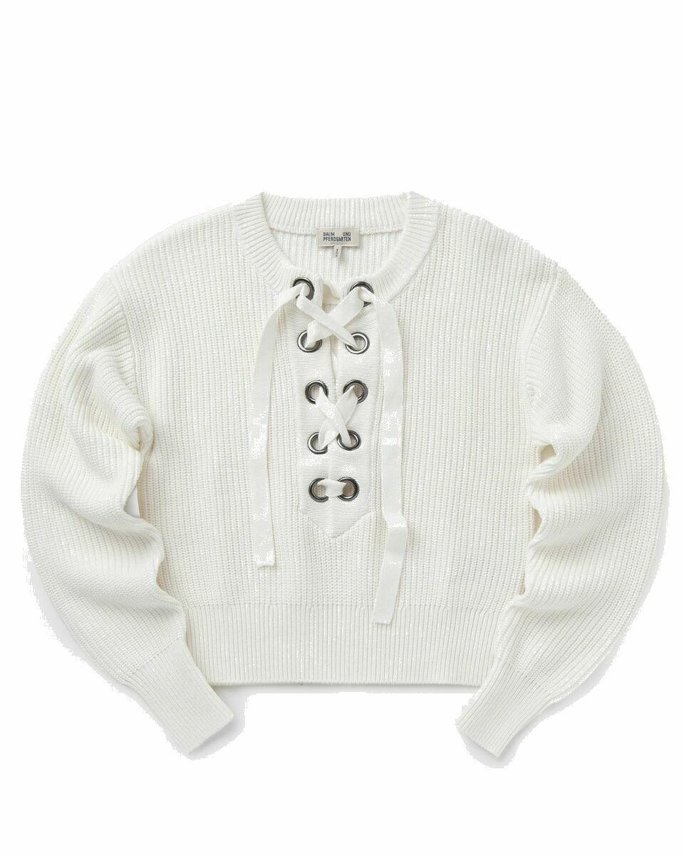 Photo: Baum Und Pferdgarten Carra Sweater White - Womens - Sweatshirts