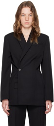 JACQUEMUS Black La Casa 'La veste Tibau' Blazer