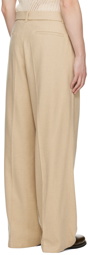 Nanushka Taupe Bento Trousers