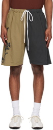 SC103 Khaki & Black Gift Shorts