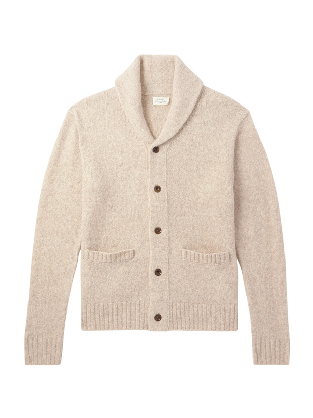 Photo: Hartford - Shawl-Collar Knitted Cardigan - Neutrals