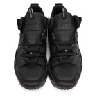 GCDS Black Slim Skate Sneakers