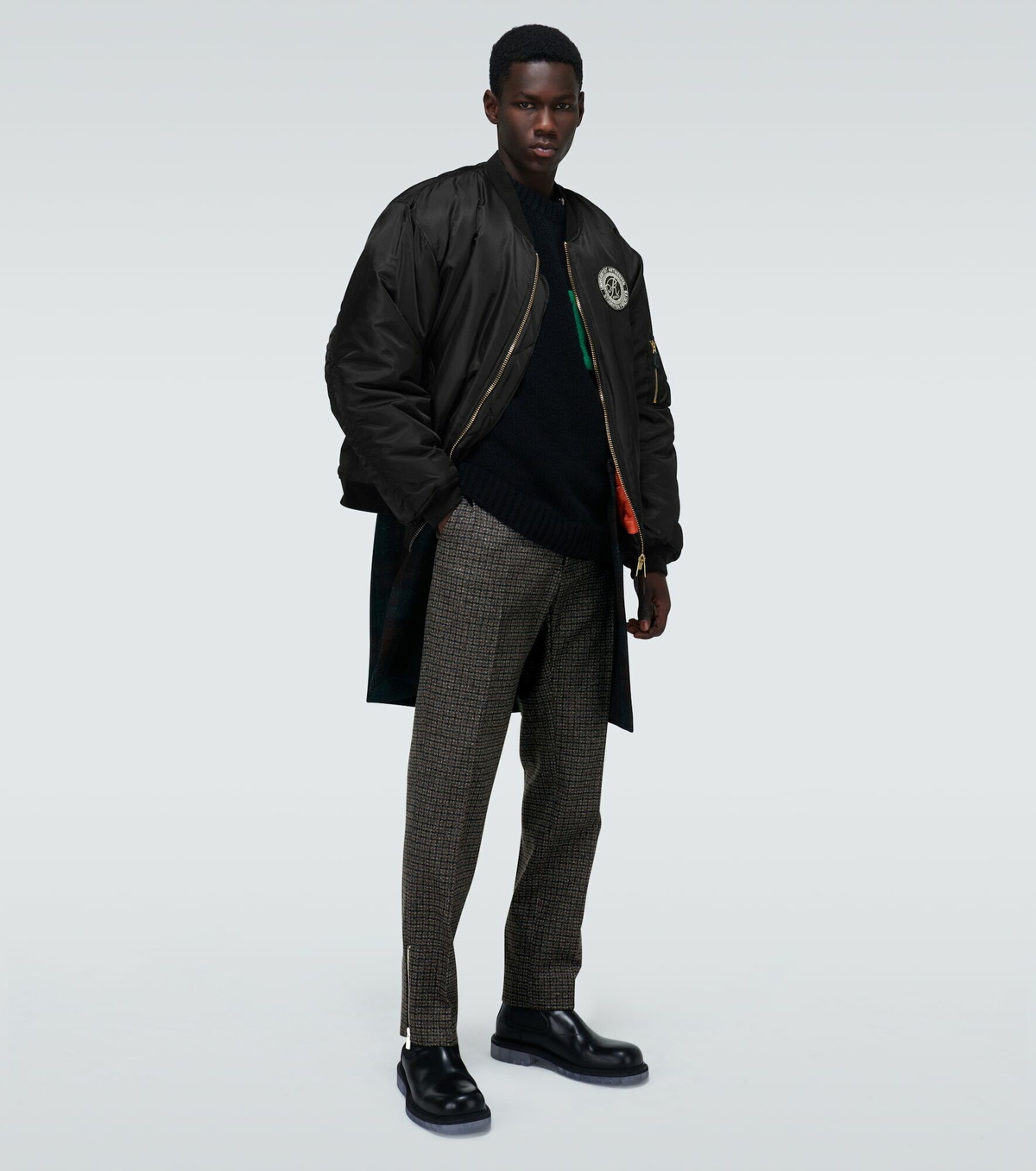 Raf Simons - Slim-fit pants with ankle zippers