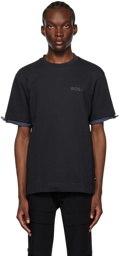 BOSS Navy Relaxed-Fit T-Shirt