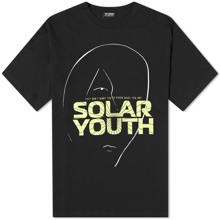 Photo: Raf Simons Big Fit Solar Youth Tee