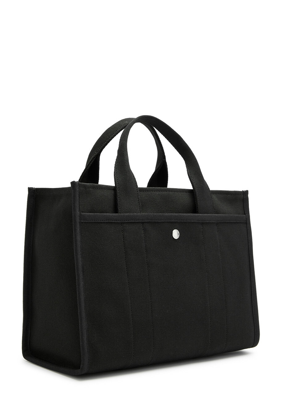 Coach Cargo Logo-embroidered Canvas Tote - Black - One Size