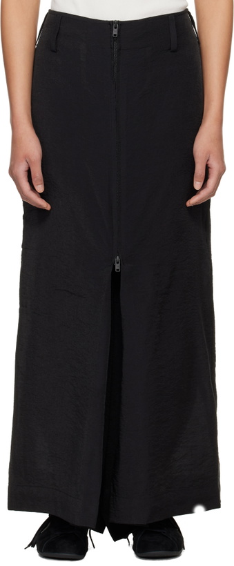 Photo: Y-3 Black UT Wide Lounge Pants