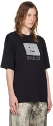 Acne Studios Black Relaxed-Fit T-Shirt