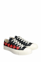 Comme des Garçons Play Chuck 70 Cdg Low Sneakers In Black Cotton