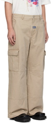 MISBHV Beige Perfect Cargo Pants