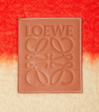 Loewe Anagram striped wool-blend cushion