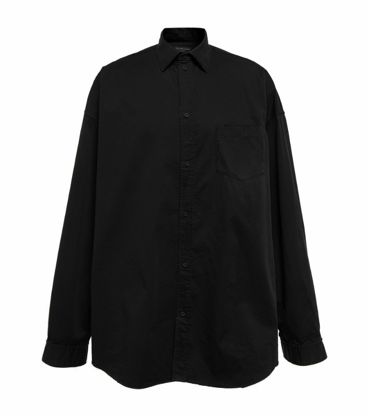 Photo: Balenciaga - Oversized cotton shirt jacket