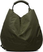 Moschino Khaki 'Handle Me' Medium Bag
